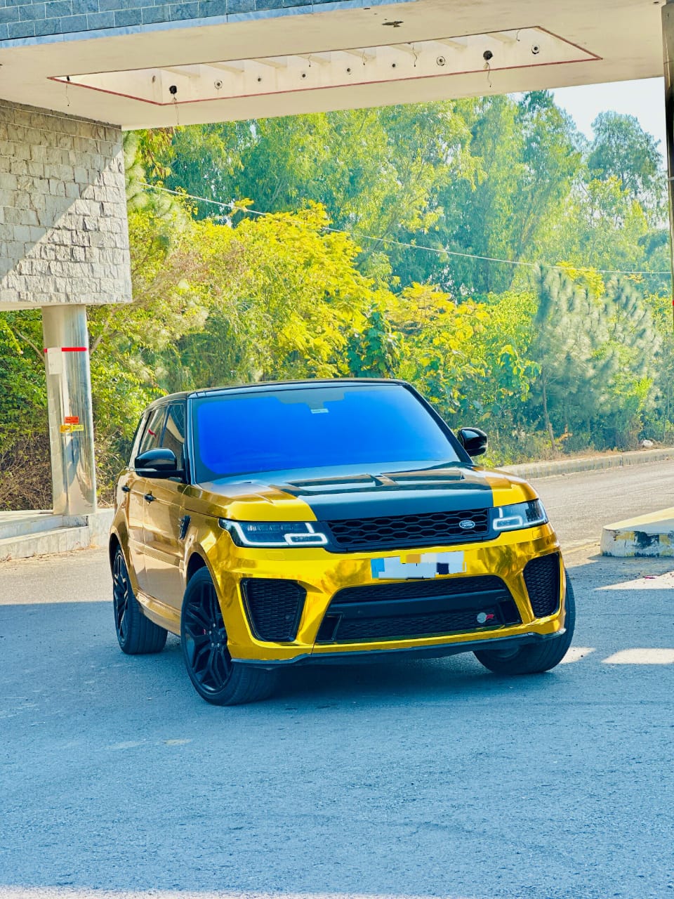 
								Jaguar Range Rover Sports SVR 2016 full									